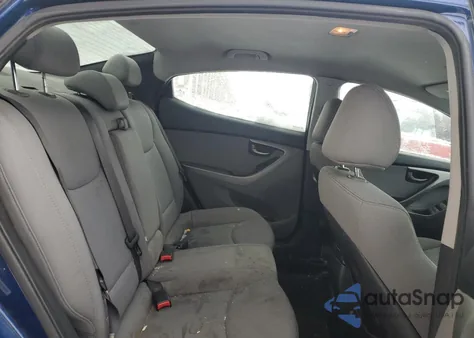 2013 Hyundai Elantra Gls из США, поврежденный, VIN KMHDH4AE2DU501879